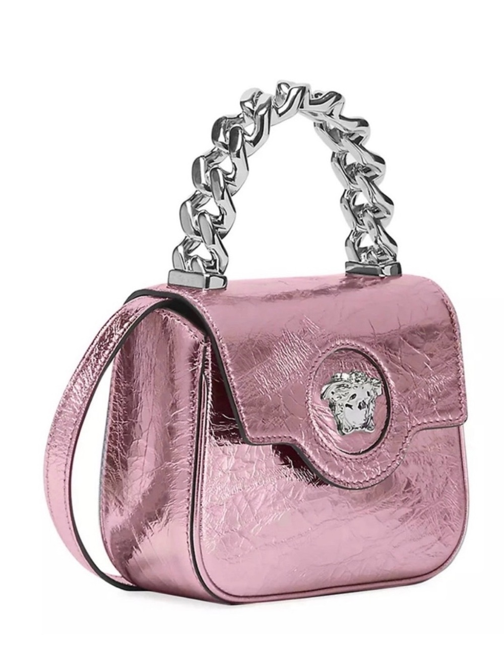 ๐๐ชฉ Dancehall: NWT Versace Top Handle Medusa Bag ๐ชฉ๐ NIB Swarovski Butterfly Earri - Picture 2 of 5